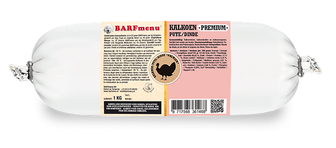 BARFmenu – Kalkoen *Premium*