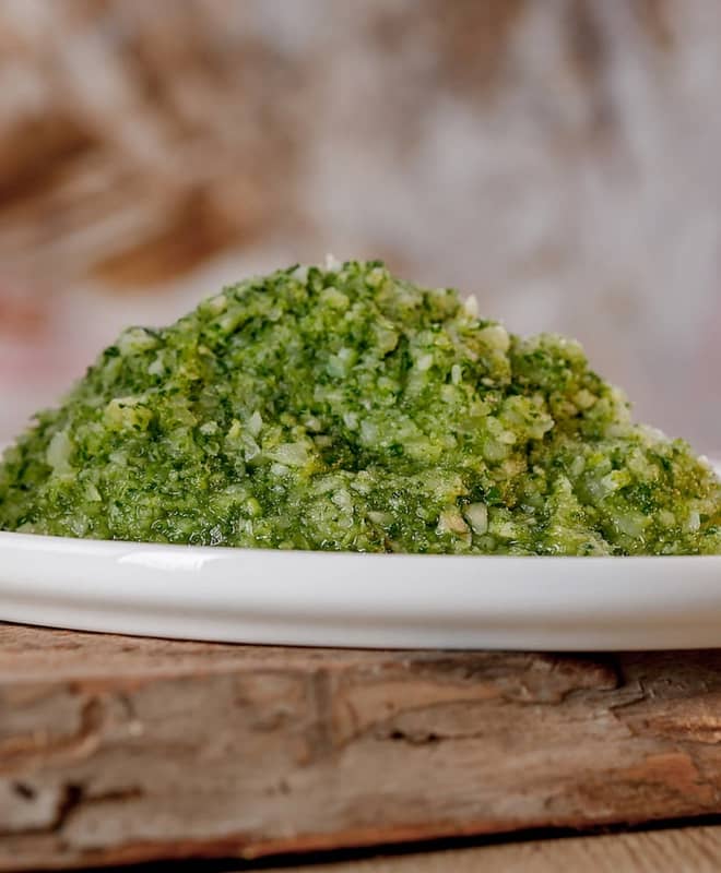 Groene groentemix (fijn geraspt)