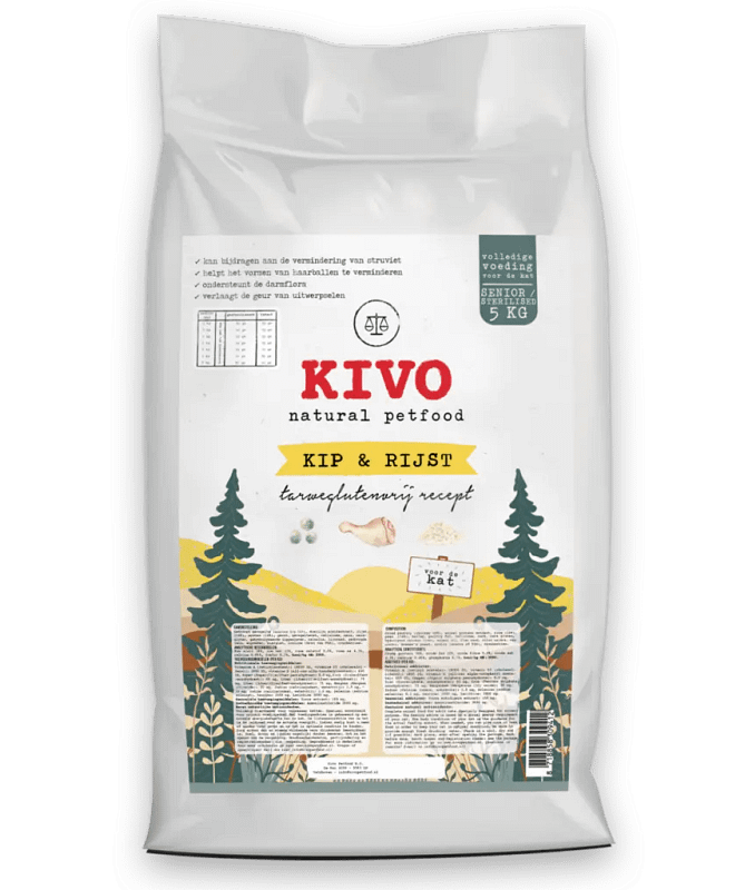 Kivo Vers Zalm Glutenvrij voor Katten